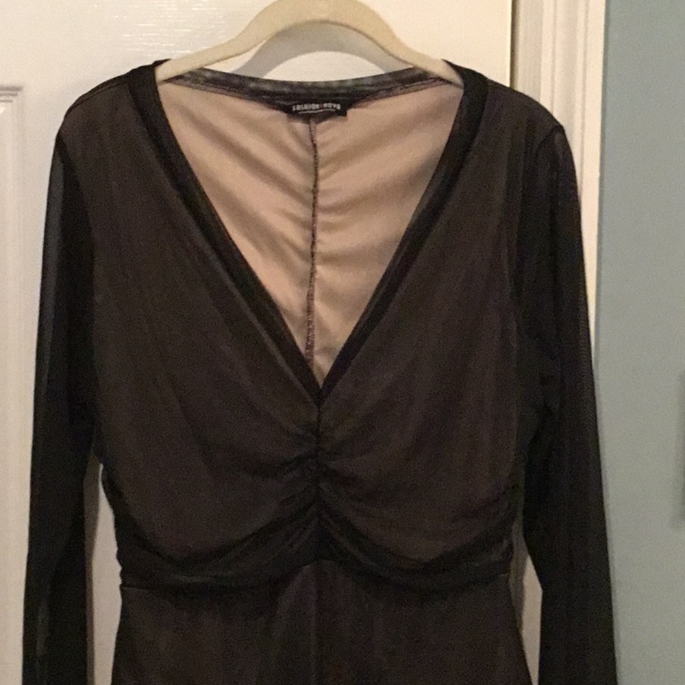 Sapphire Mesh Bodysuit, never worn